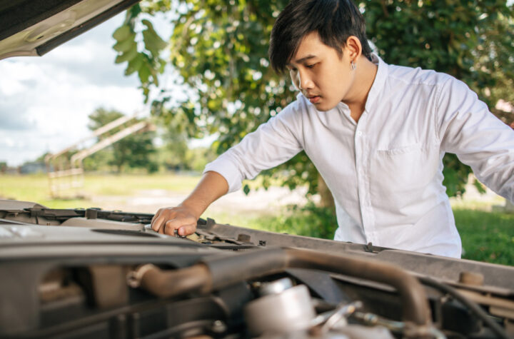 mesin mobil terlalu panas